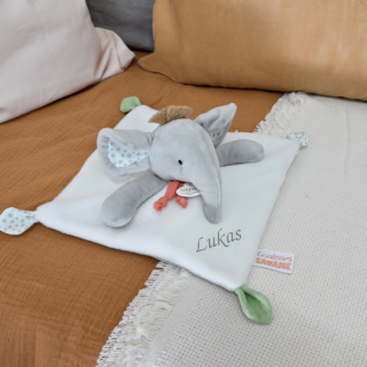  - savane - comforter elephant 25 cm 